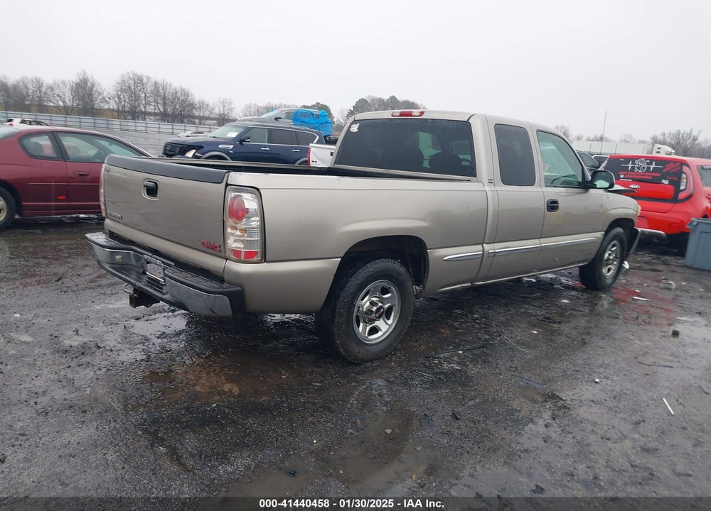 2000 GMC SIERRA 1500 SLE VIN: 2GTEC19V9Y1313002