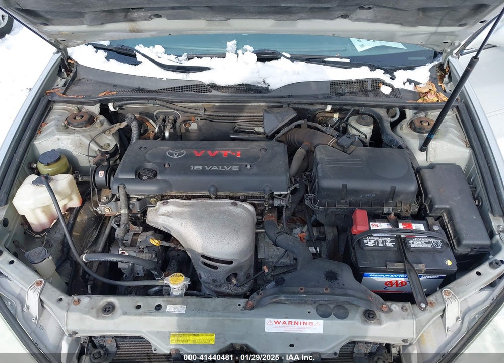 2004 TOYOTA CAMRY LE VIN: 4T1BE32K34U935386