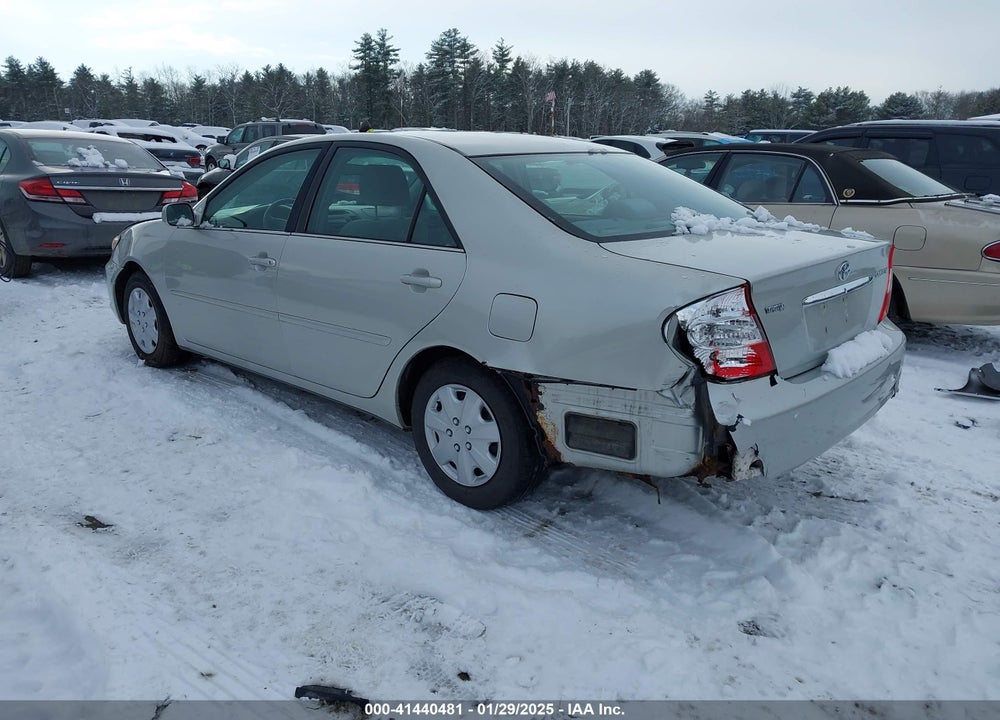 2004 TOYOTA CAMRY LE VIN: 4T1BE32K34U935386