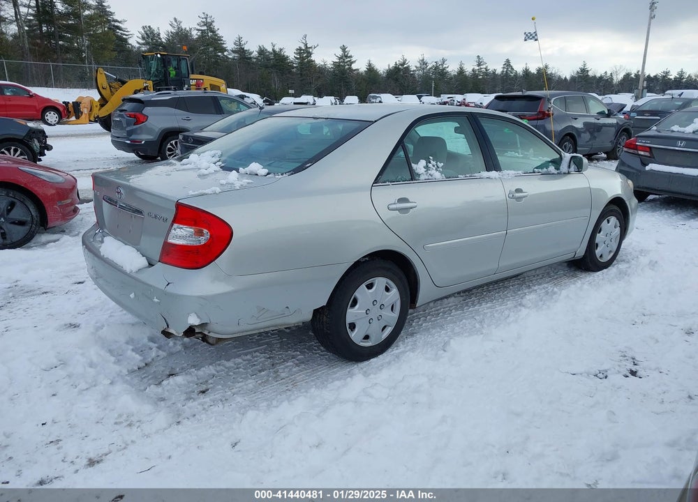 2004 TOYOTA CAMRY LE VIN: 4T1BE32K34U935386