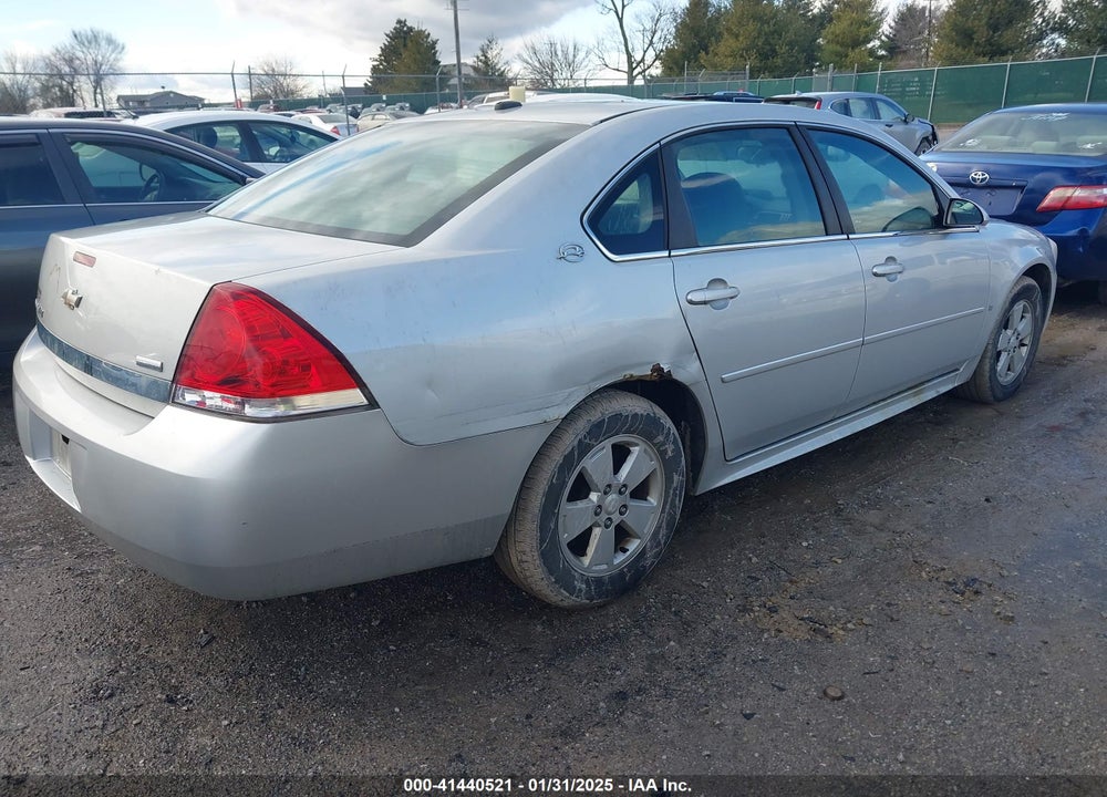 2009 CHEVROLET IMPALA VIN: 2G1WT57K391244600