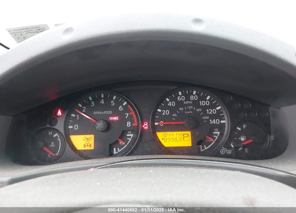 2011 NISSAN FRONTIER VIN: 1N6AD0EV8BC450426