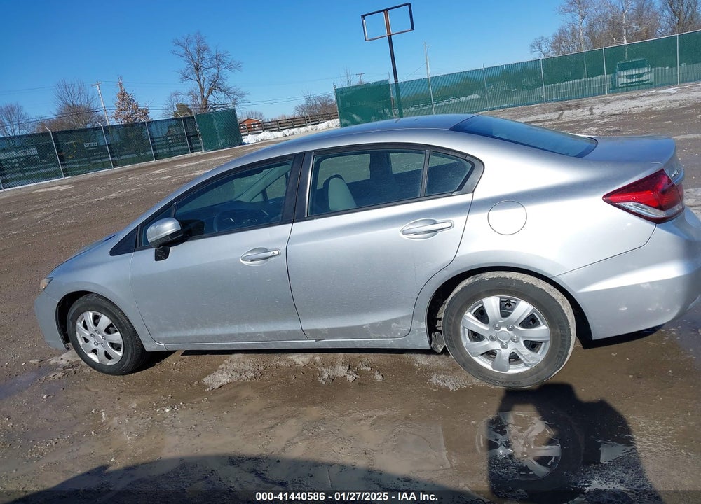 2015 HONDA CIVIC VIN: 19XFB2F50FE070990