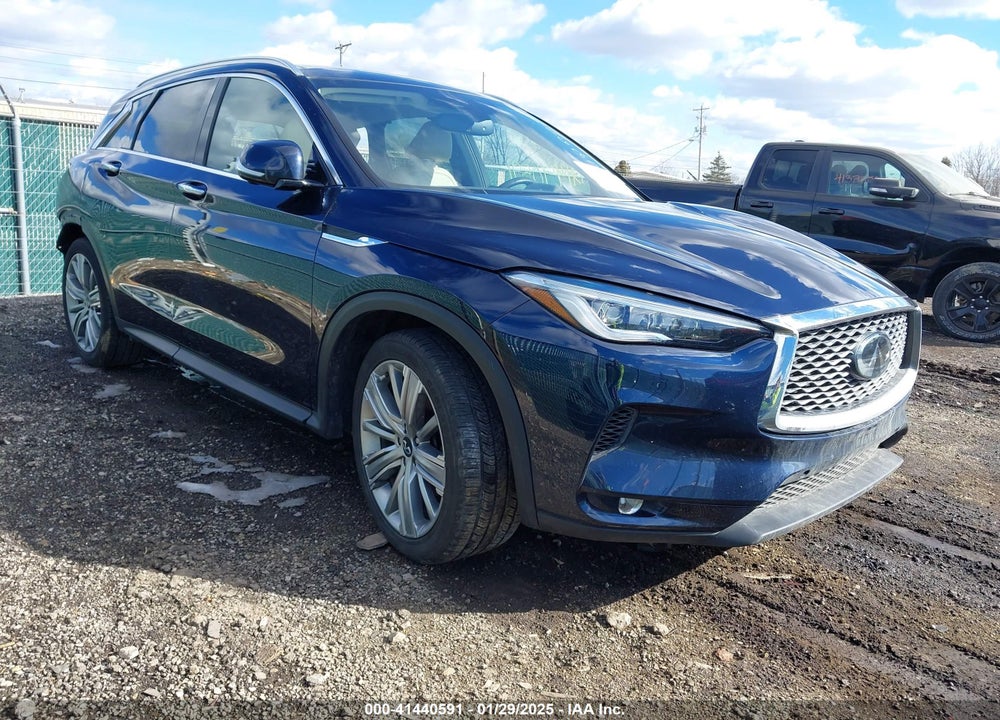 2021 INFINITI QX50 SENSORY AWD VIN: 3PCAJ5CB8MF116274