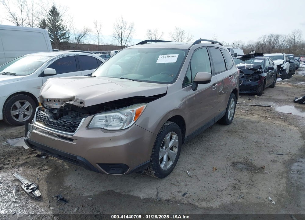 2014 SUBARU FORESTER 2.5I PREMIUM VIN: JF2SJAEC4EH481296