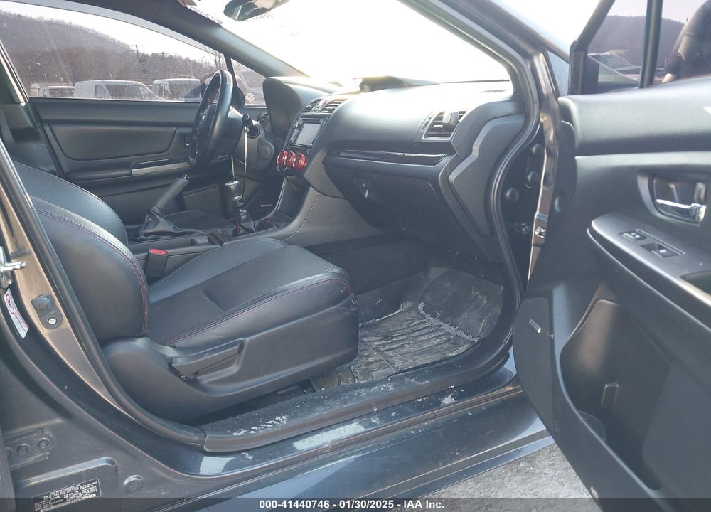 2015 SUBARU WRX VIN: JF1VA1J66F9815728