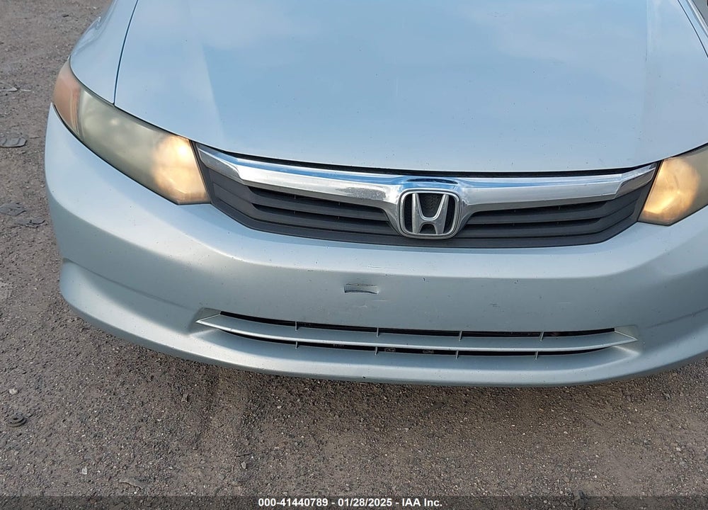 2012 HONDA CIVIC VIN: 19XFB2F54CE010335