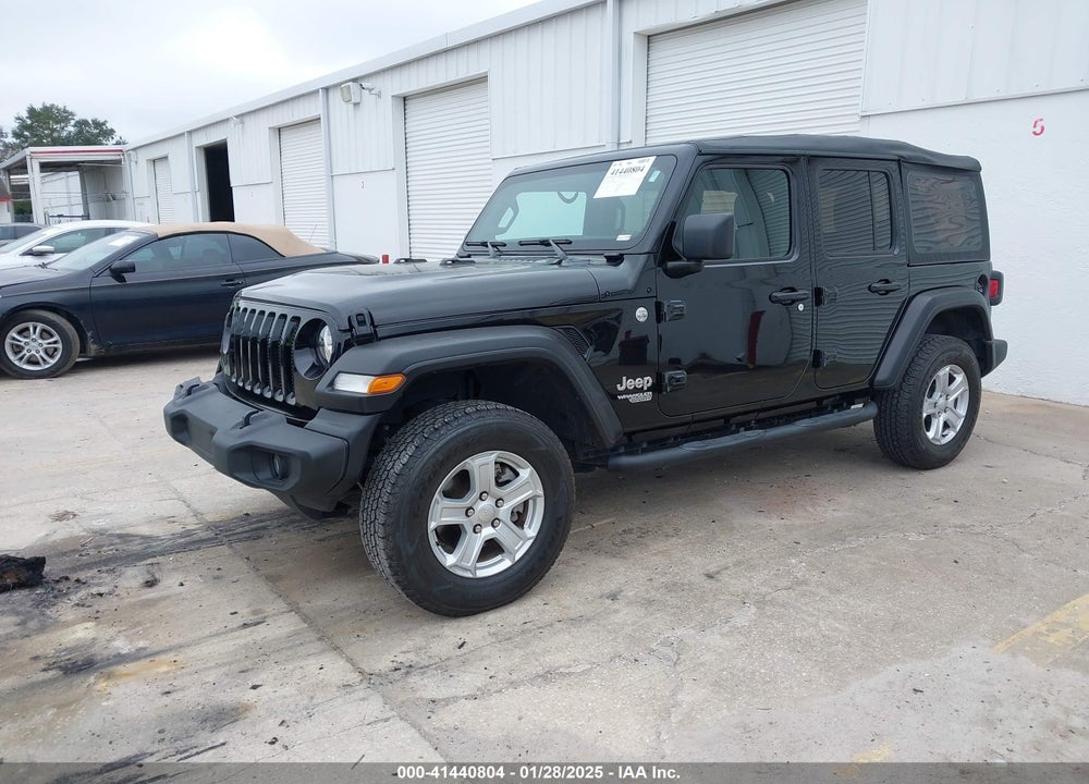 2020 JEEP WRANGLER UNLIMITED SPORT S 4X4 VIN: 1C4HJXDN8LW166119
