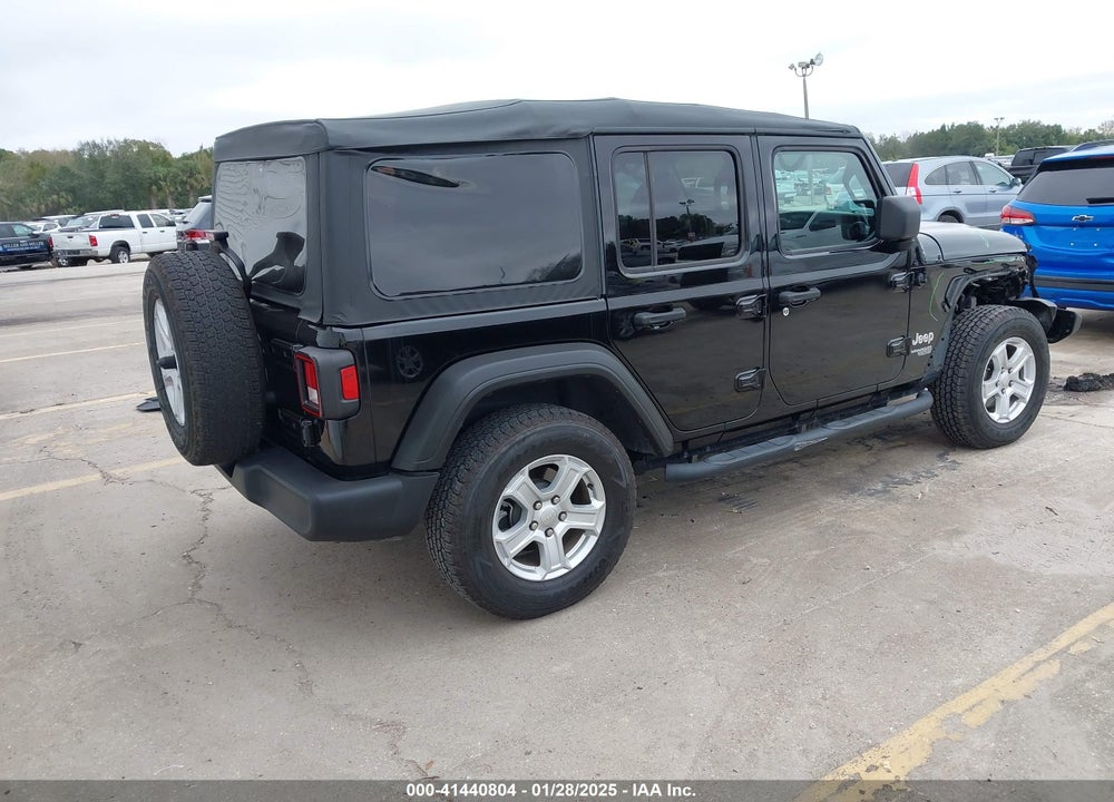 2020 JEEP WRANGLER UNLIMITED SPORT S 4X4 VIN: 1C4HJXDN8LW166119