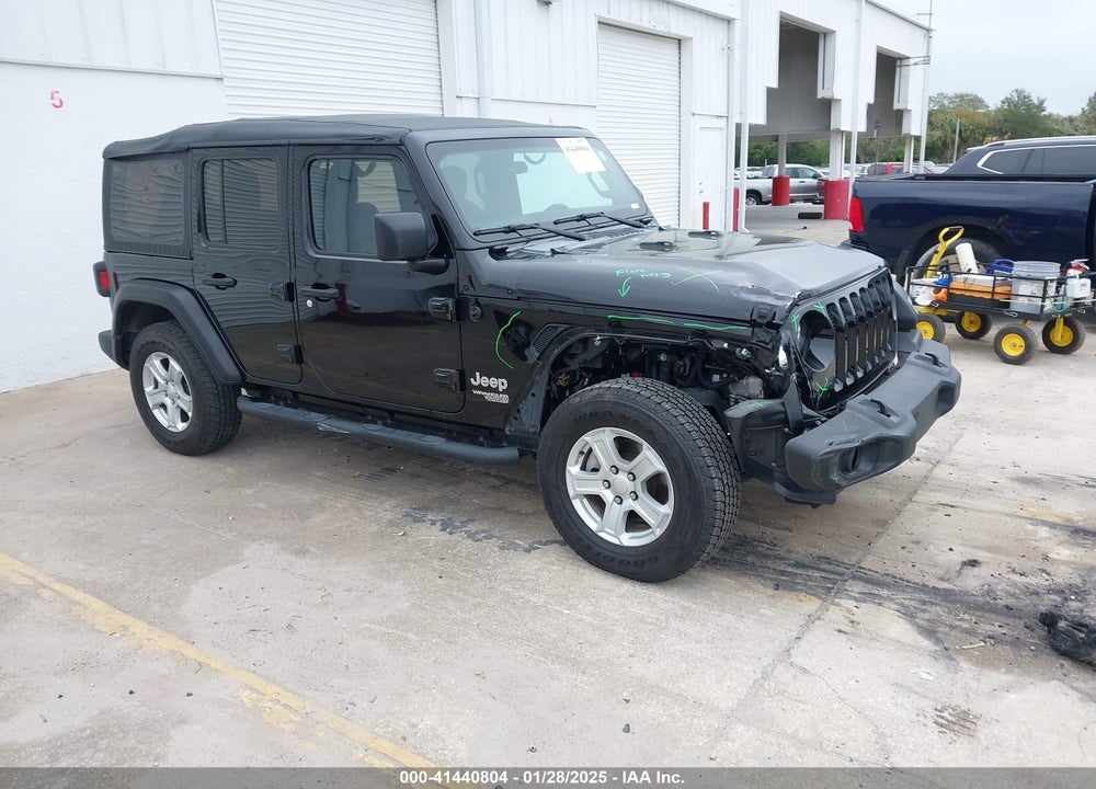 2020 JEEP WRANGLER UNLIMITED SPORT S 4X4 VIN: 1C4HJXDN8LW166119