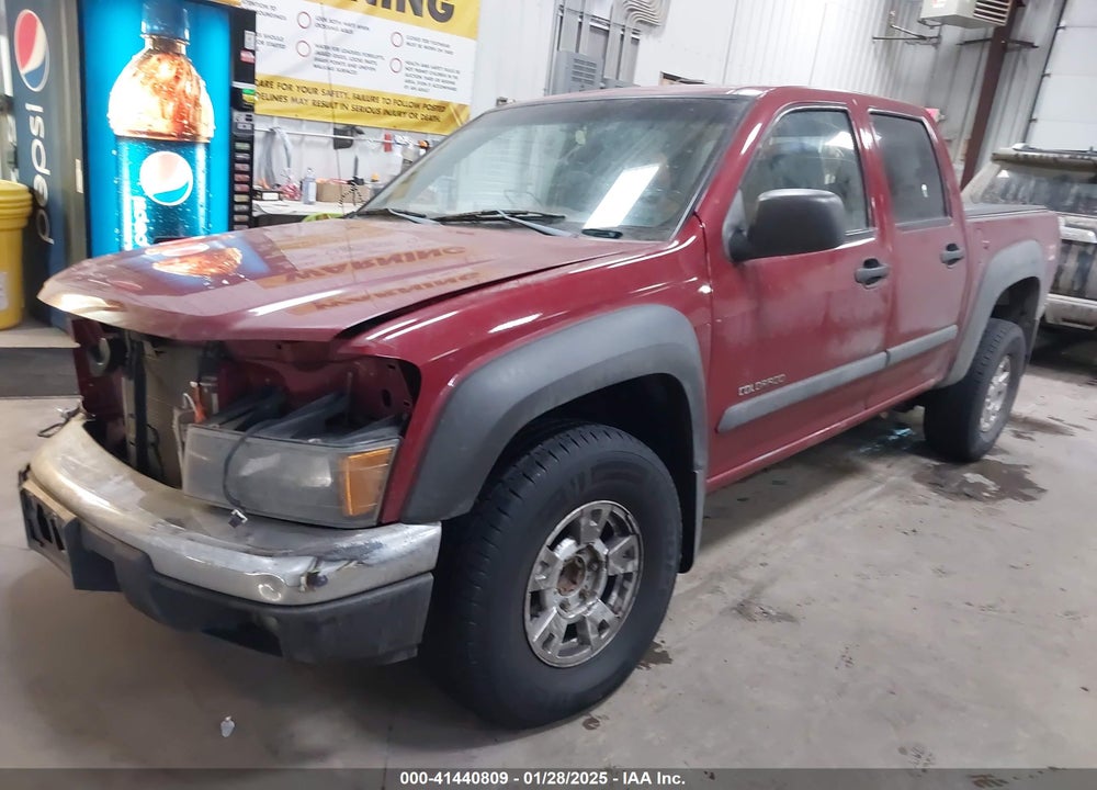2004 CHEVROLET COLORADO LS VIN: 1GCDT136148142153