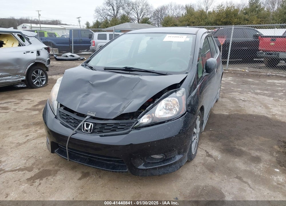2012 HONDA FIT SPORT VIN: JHMGE8H5XCC000698