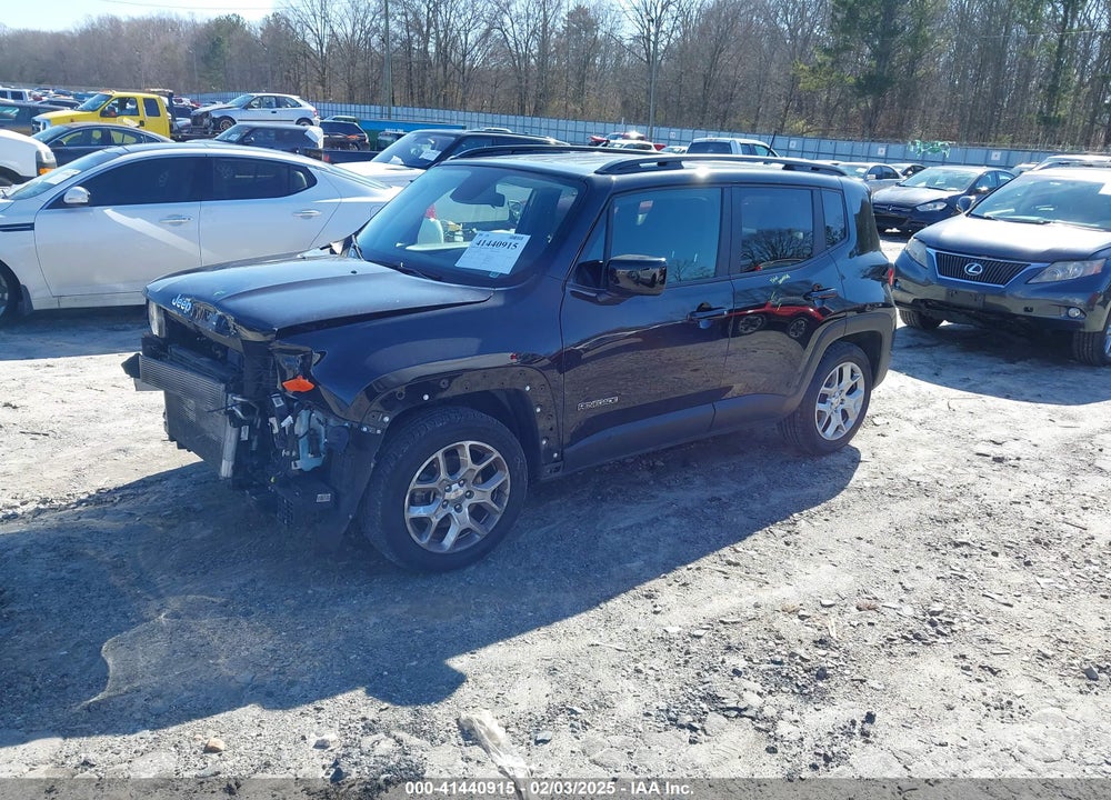 2018 JEEP RENEGADE LATITUDE FWD VIN: ZACCJABB5JPJ36454