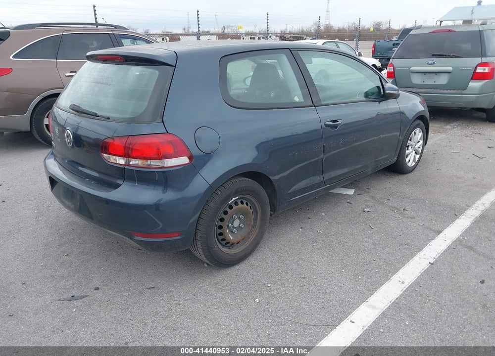 2010 VOLKSWAGEN GOLF 2-DOOR VIN: WVWAA7AJXAW220522
