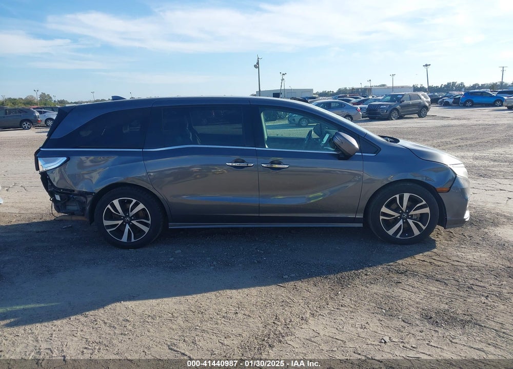 2018 HONDA ODYSSEY ELITE VIN: 5FNRL6H94JB018640