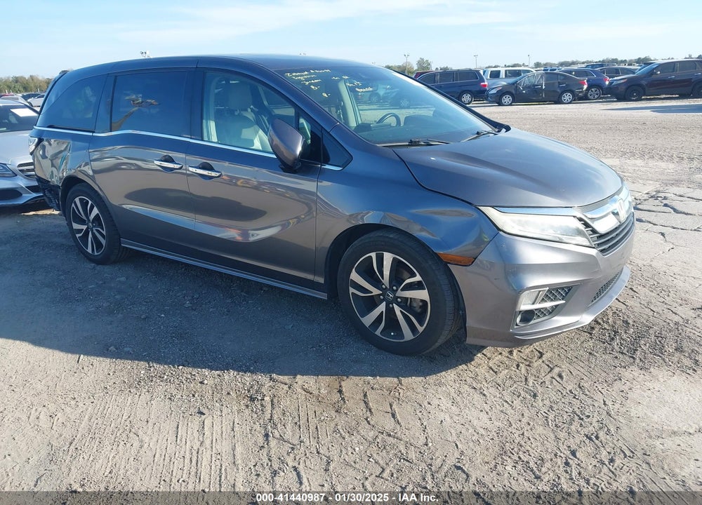2018 HONDA ODYSSEY ELITE VIN: 5FNRL6H94JB018640