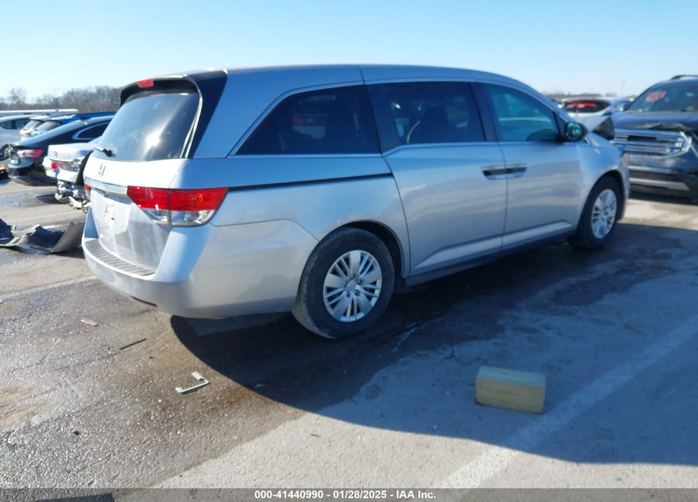 2015 HONDA ODYSSEY LX VIN: 5FNRL5H25FB081704