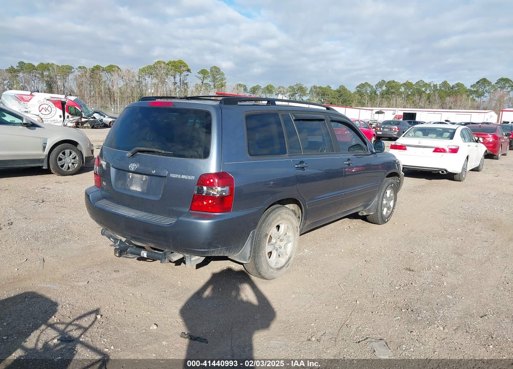 2006 TOYOTA HIGHLANDER V6 VIN: JTEGP21AX60100267