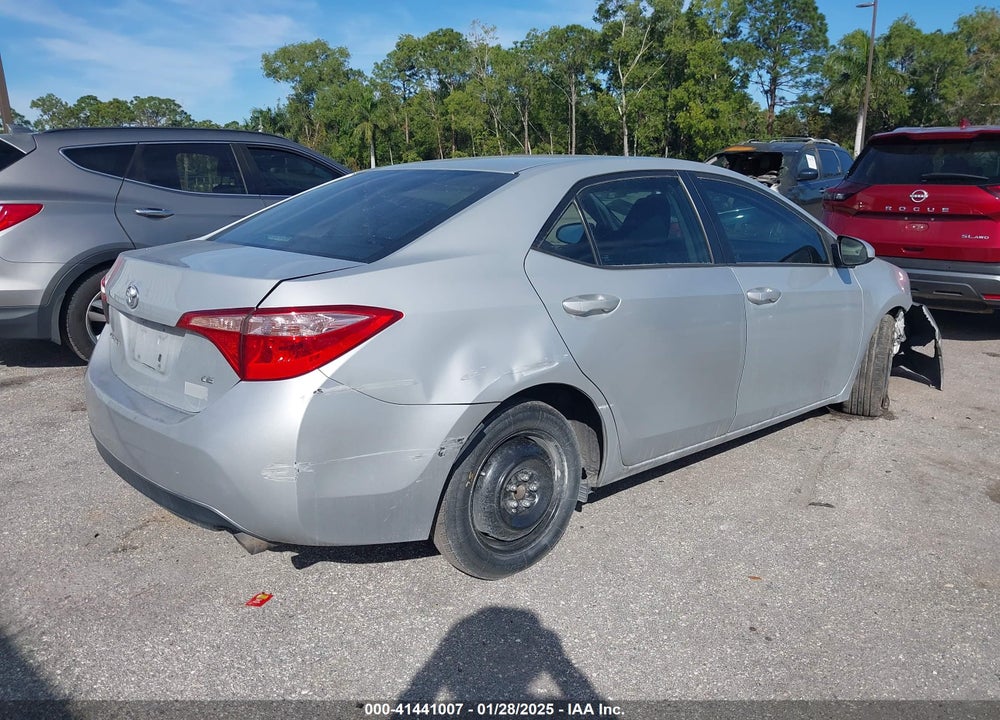 2019 TOYOTA COROLLA VIN: 2T1BURHE7KC246733