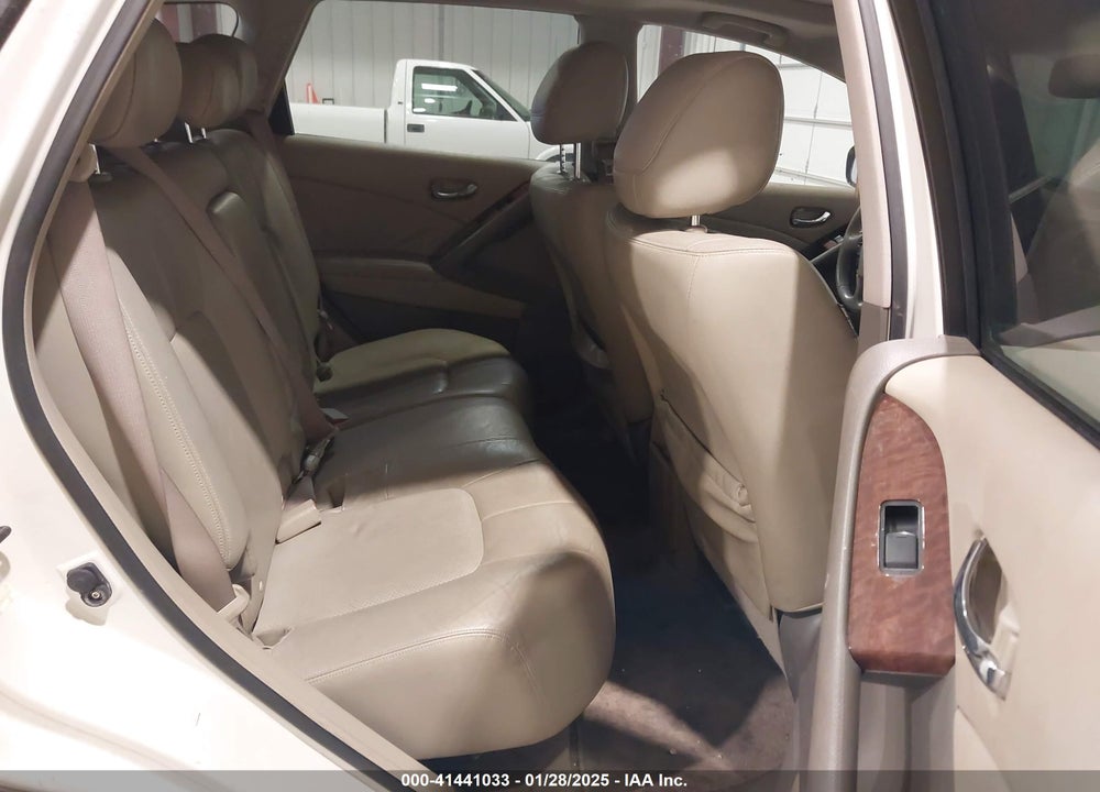 2009 NISSAN MURANO LE VIN: JN8AZ18W29W124097
