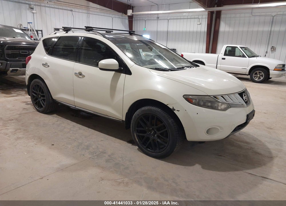 2009 NISSAN MURANO LE VIN: JN8AZ18W29W124097