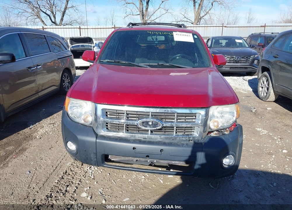 2011 FORD ESCAPE LIMITED VIN: 1FMCU9EG4BKA13512