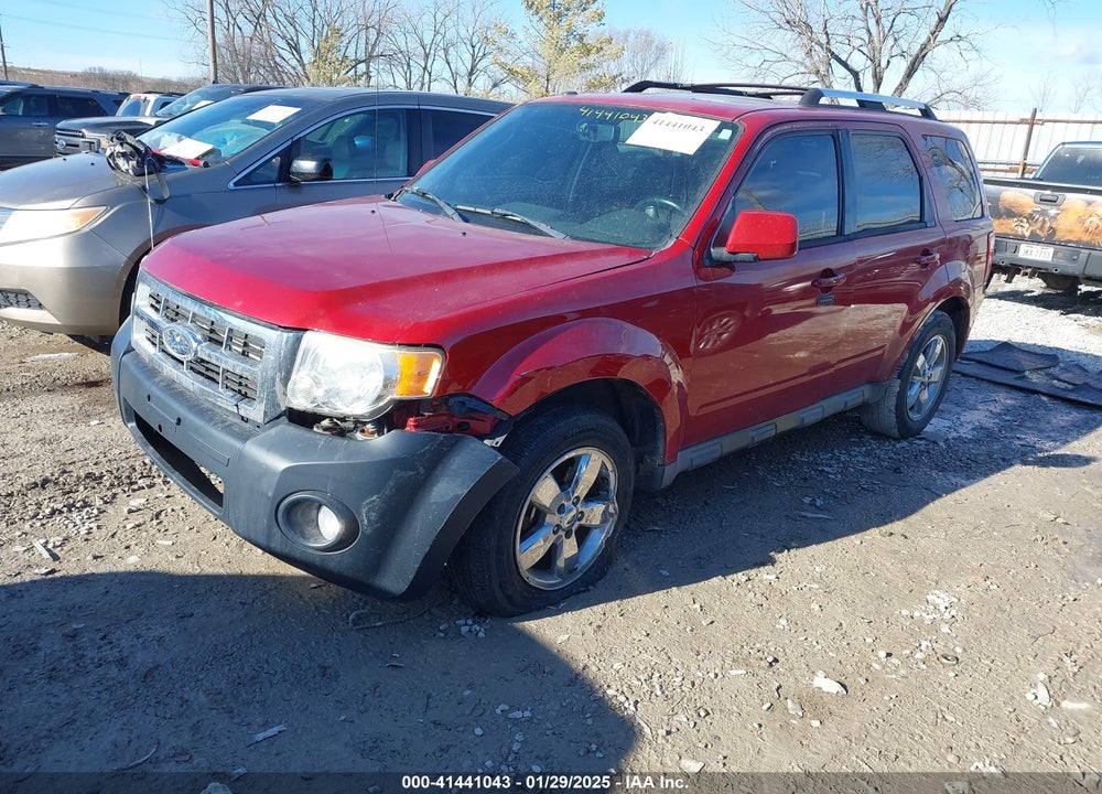 2011 FORD ESCAPE LIMITED VIN: 1FMCU9EG4BKA13512
