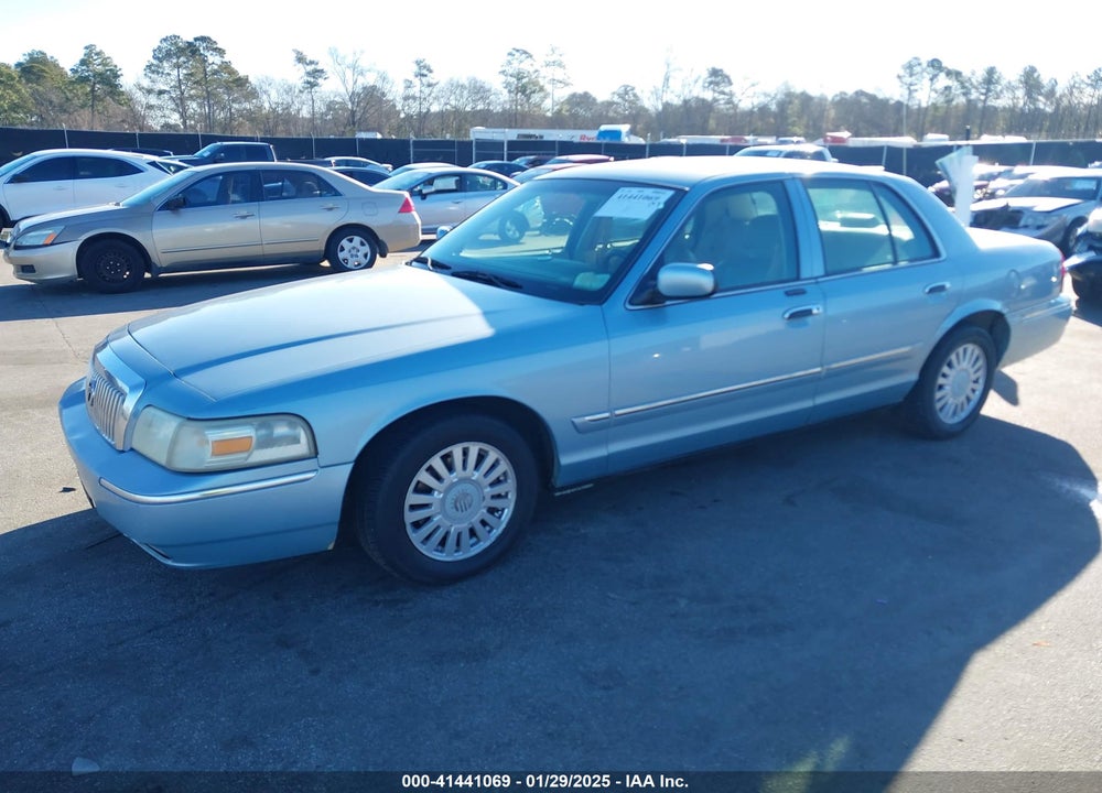 2007 MERCURY GRAND MARQUIS VIN: 2MEFM75V47X617097