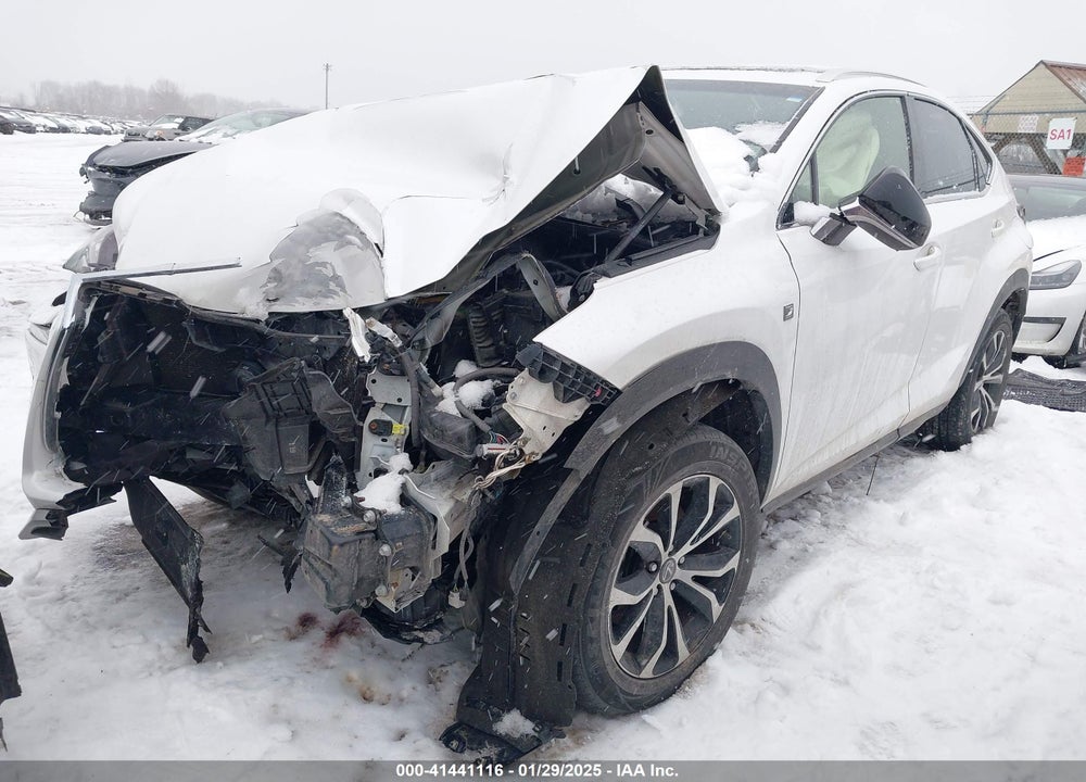 2015 LEXUS NX 200T F SPORT VIN: JTJBARBZXF2002788