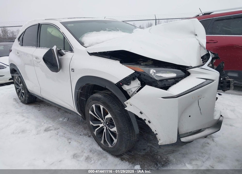 2015 LEXUS NX 200T F SPORT VIN: JTJBARBZXF2002788