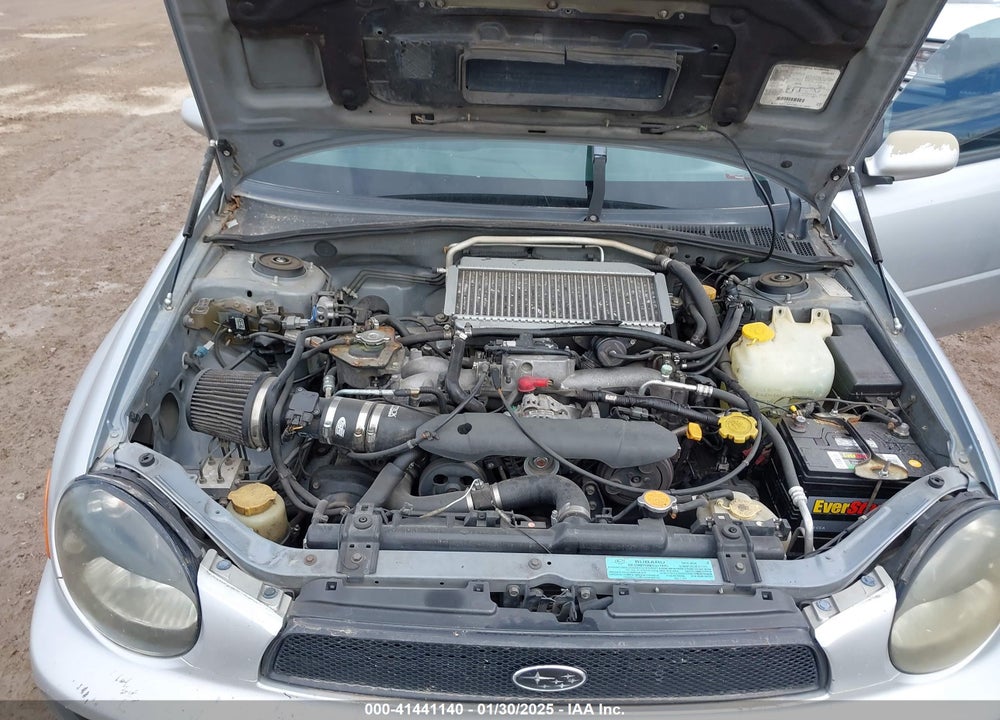 2002 SUBARU IMPREZA WRX VIN: JF1GD296X2G506327