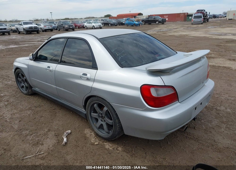 2002 SUBARU IMPREZA WRX VIN: JF1GD296X2G506327