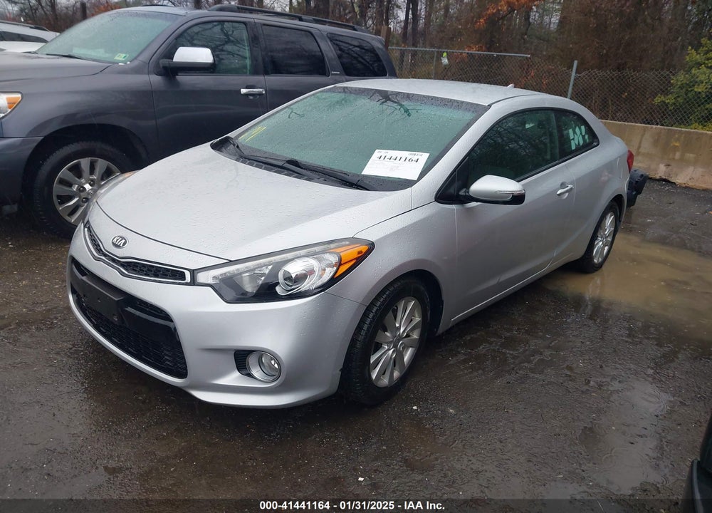 2016 KIA FORTE KOUP VIN: KNAFX6A8XG5579425