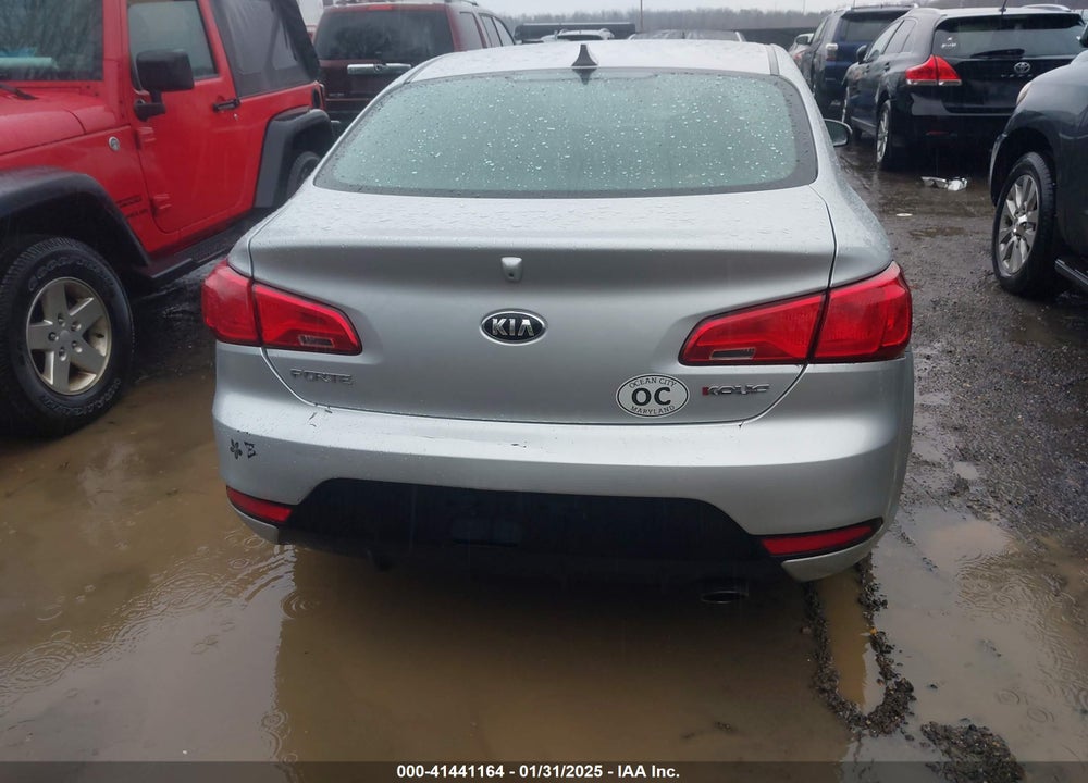 2016 KIA FORTE KOUP VIN: KNAFX6A8XG5579425