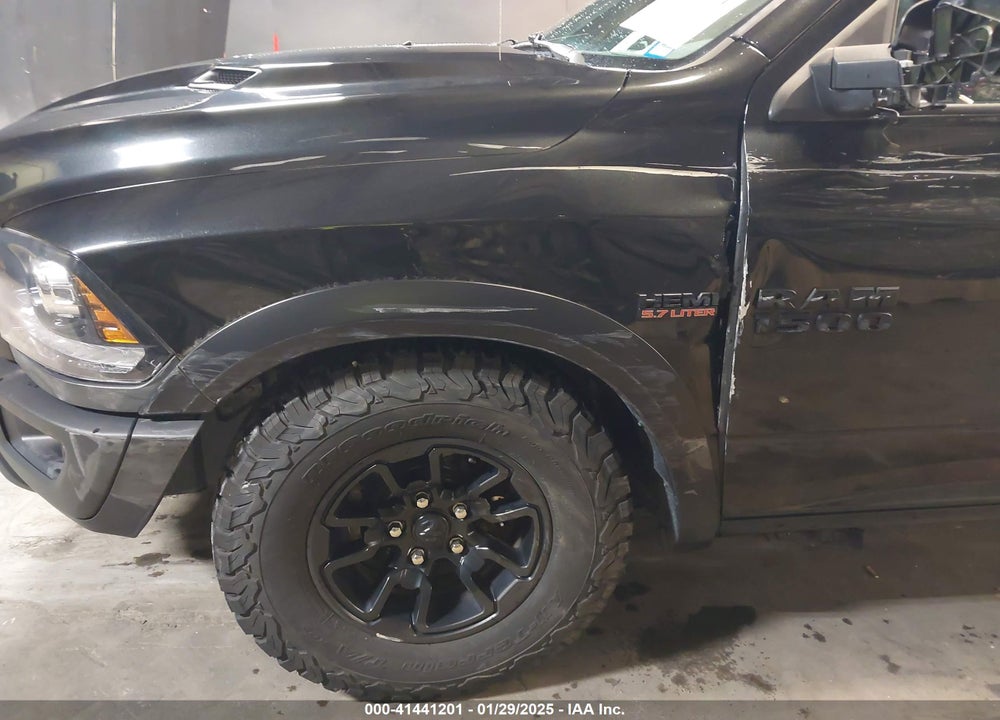 2017 RAM 1500 REBEL 4X4 5'7 BOX VIN: 1C6RR7YT1HS768646