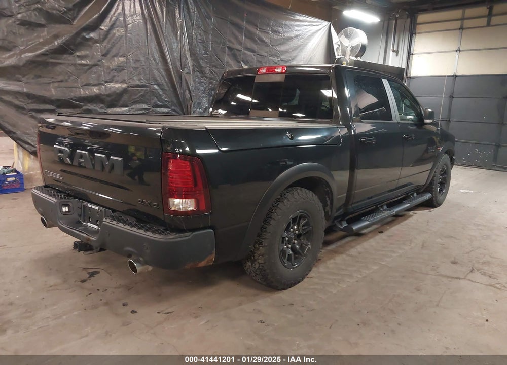 2017 RAM 1500 REBEL 4X4 5'7 BOX VIN: 1C6RR7YT1HS768646