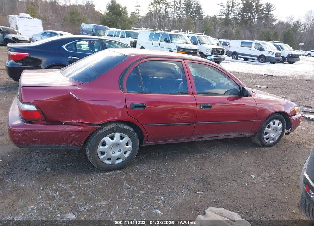 1997 TOYOTA COROLLA CE VIN: 2T1BA02E9VC187458