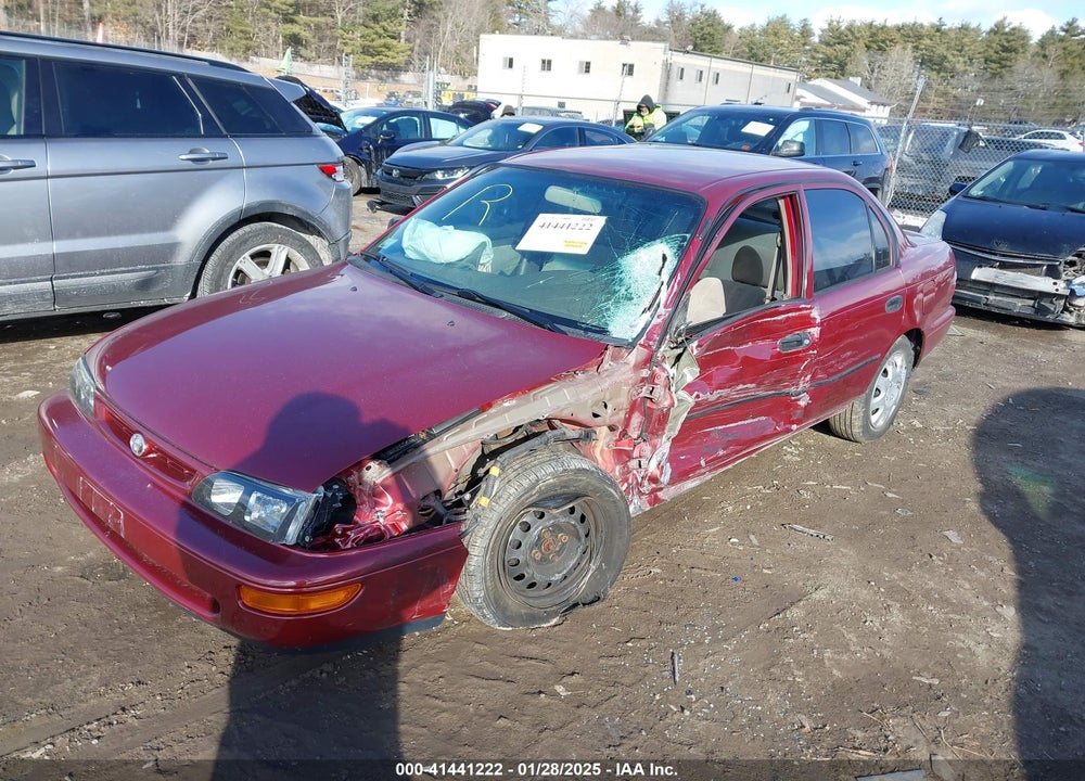 1997 TOYOTA COROLLA CE VIN: 2T1BA02E9VC187458