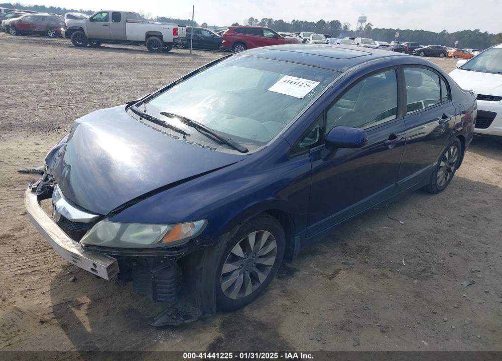 2009 HONDA CIVIC EX-L VIN: 1HGFA16979L002375