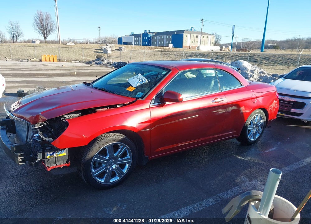 2010 CHRYSLER SEBRING LIMITED VIN: 1C3BC6EVXAN146485