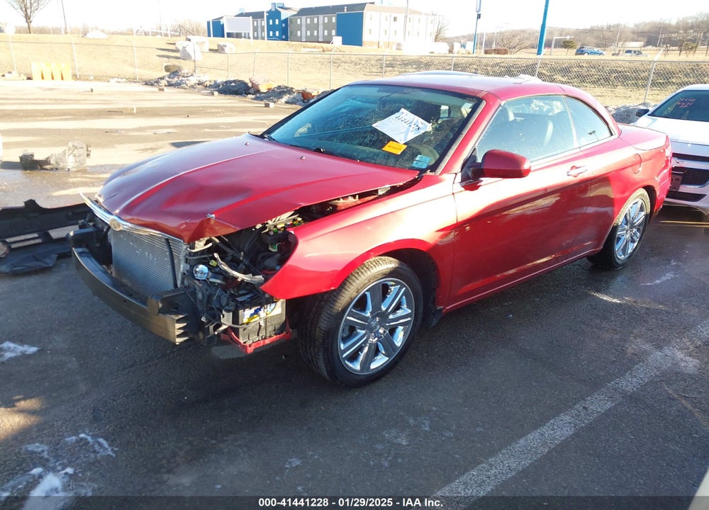 2010 CHRYSLER SEBRING LIMITED VIN: 1C3BC6EVXAN146485
