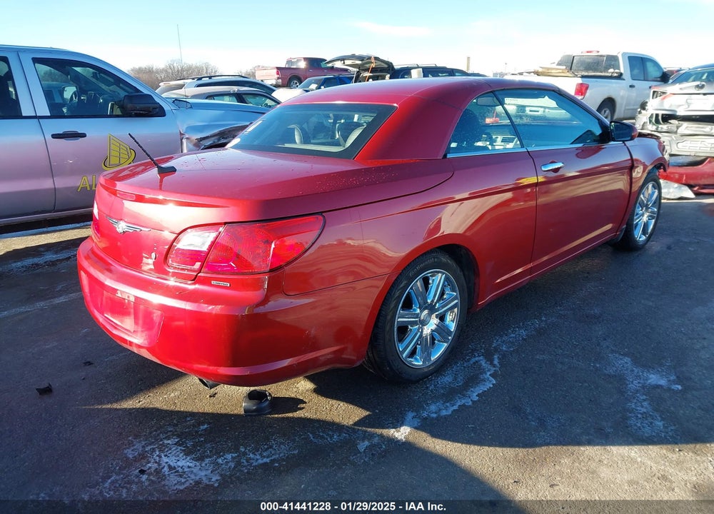 2010 CHRYSLER SEBRING LIMITED VIN: 1C3BC6EVXAN146485