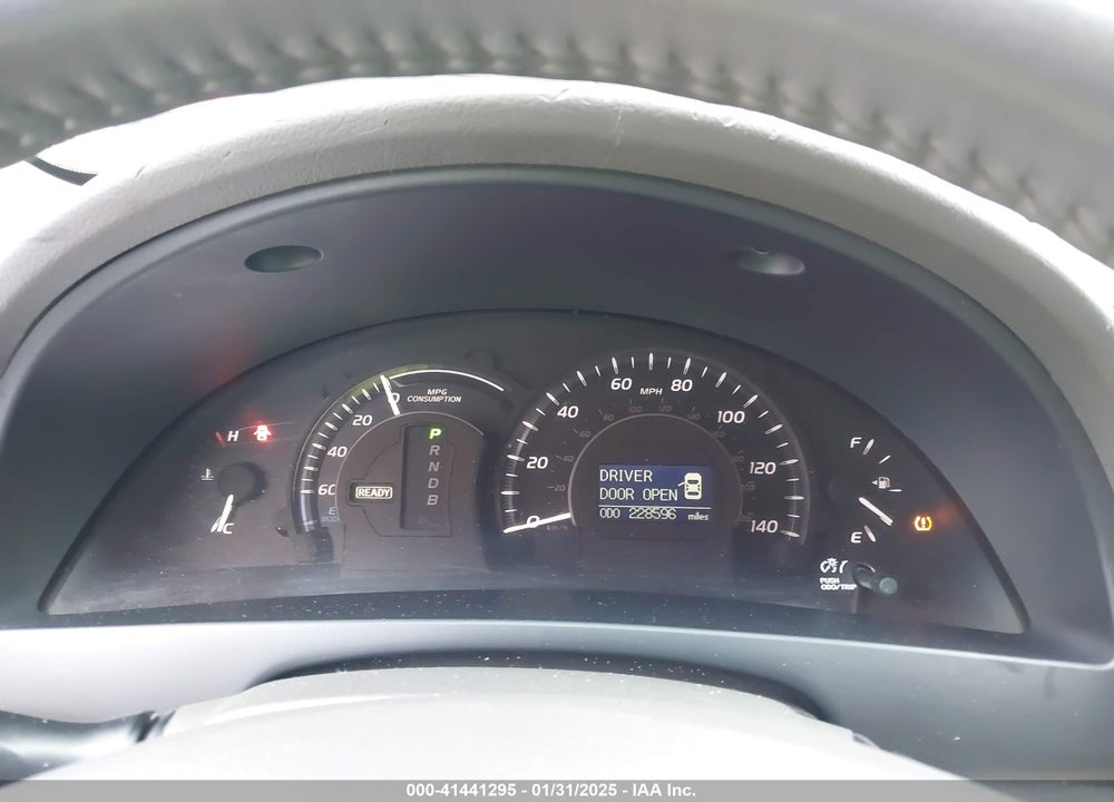 2007 TOYOTA CAMRY HYBRID VIN: JTNBB46K573029095