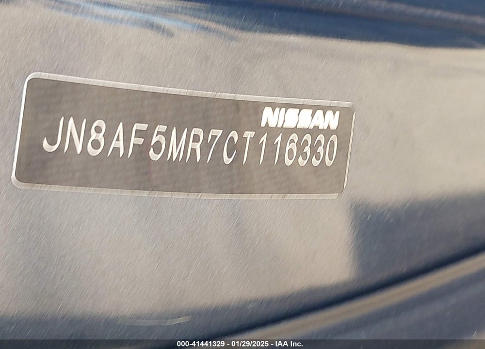 2012 NISSAN JUKE SV VIN: JN8AF5MR7CT116330
