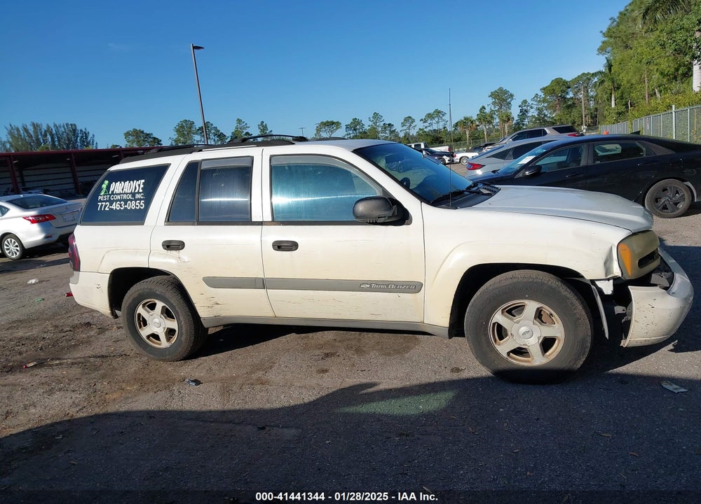 2003 CHEVROLET TRAILBLAZER LS VIN: 1GNDS13SX32166203