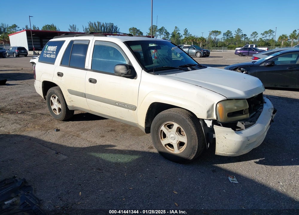 2003 CHEVROLET TRAILBLAZER LS VIN: 1GNDS13SX32166203