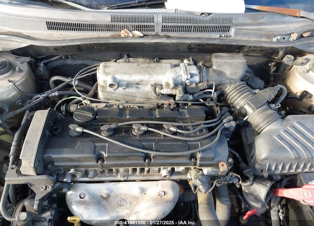 2004 KIA SPECTRA EX/LX VIN: KNAFE121545043455