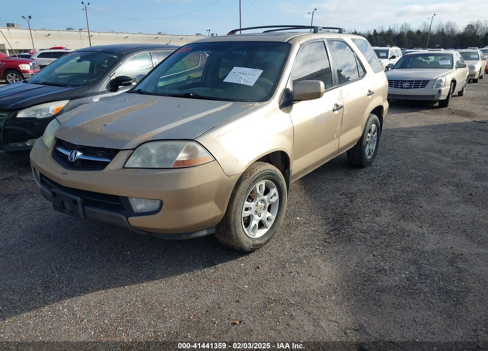 2002 ACURA MDX VIN: 2HNYD18632H537556