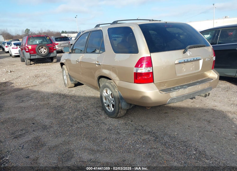 2002 ACURA MDX VIN: 2HNYD18632H537556