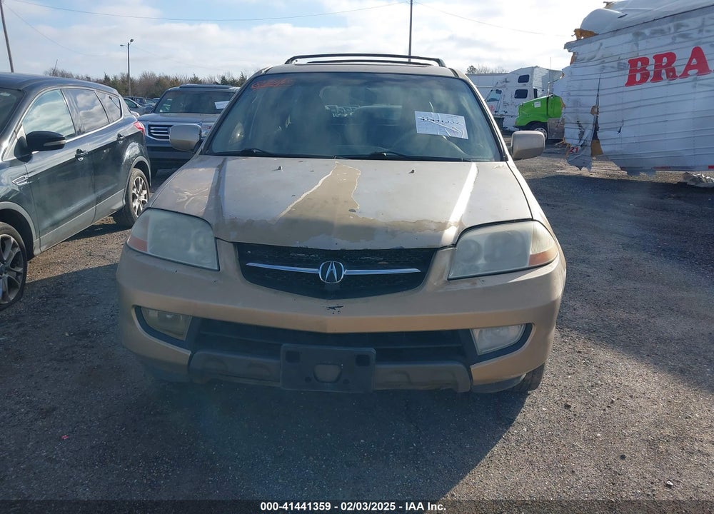 2002 ACURA MDX VIN: 2HNYD18632H537556